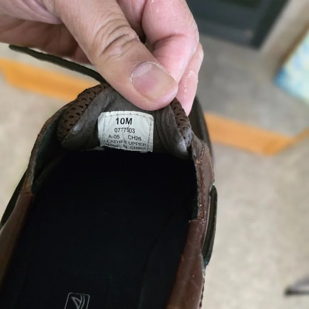 Sperry Top-Sider Brown Leather Boat Shoes Men's 10M Like New